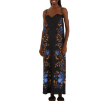 Vestido Longo Farm Rio Floral Renata - Floral