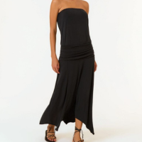 Vestido Pala Franzida Pontas