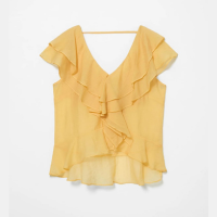 Blusa Babados Decote v