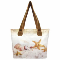Bolsa Feminina Praia Impermeável Estrela-do-Mar Areia Magicc Bolsas