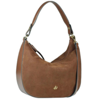 Bolsa Grande Angelina Linea Bella 5561 - Marrom Escuro