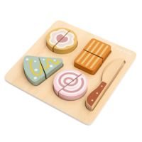 Brinquedo De Madeira Kit Lanchinho Com Corte Büp Baby