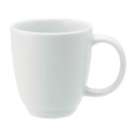 Caneca 370 ml Porcelana Schmidt - Mod. Coffee Shop