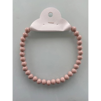 Colar bola de resina feminino coloridos bolas