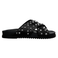 Flat Emma Studded Onix