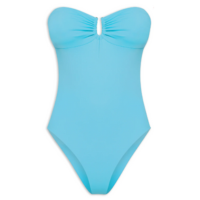 Maiô Sem Alça Com Recorte Costa Azul \'2Essential