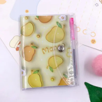 Mini Caderninho de Anotações Frutinhas com Mini Caneta Colorida - Importado