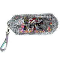 Necessaire Estampada Brilhante BOS60055