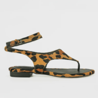 Rasteira Eliot Leopard Print