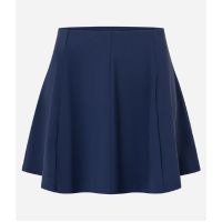 Short Saia Curta em Microfibra Azul