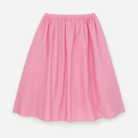 Saia Midi em Tricoline Curve & Plus Size Rosa