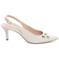 Sapato Scarpin Salto Médio Bico Fino Feminino Aberto 6 cm - EMILY ONLINE