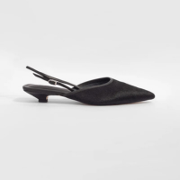 Slingback Amy Pony Black
