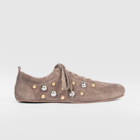 Sneaker Violet Studded Chumbo