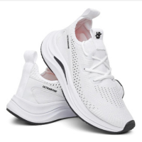 Tênis Feminino Esportivo Caminhada Academia Corrida Running - Branco