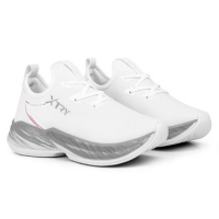 Tênis Feminino Running Esportivo Calce Fácil Conforto Leve - Branco