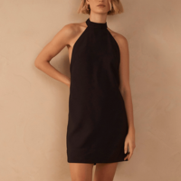 Vestido Curto Frente Única