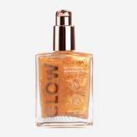 Gel Corporal Iluminador com Partículas de Brilho Glow Gold Alchemia 50ml