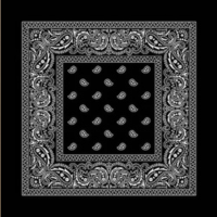 Bandana preta - WINER