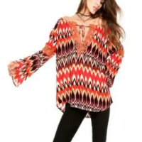 Bata Facinelli Estampada Laranja