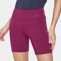 Bermuda Olympikus Biker 6 Essential Feminina - Rosa