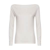 BLUSA MANGA LONGA DECOTE ASSIMÉTRICO