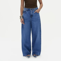 Calça Jeans Baggy G2 C2 Feminina