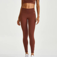 Calça Legging Caju Brasil NY Com Proteção Solar - Marrom