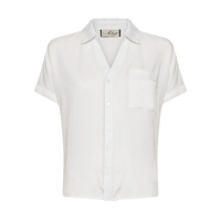 CAMISA FEMININA MANGA CURTA BOLSO