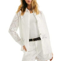 Camisa Hering Feminina Regular Laise - Branco