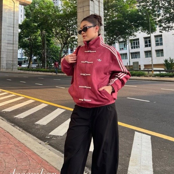 Nó chinês: o fechamento histórico que voltou a dominar as jaquetas em 2026