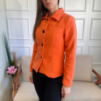 Casaco feminino - Maria Moh - lã batida