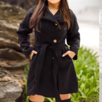 Casaco Sobretudo Lã Batida Inverno Slim Fit - R.B VARIEDADES