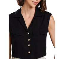 Colete Sawary Muscle - 278002 - G - Preto