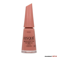 Esmalte Nude Risqué Bridgerton O Mais Cobiçado Cremoso 8ml