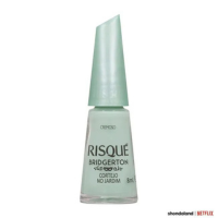 Esmalte Verde Risqué Bridgerton Cortejo no Jardim Cremoso 8ml