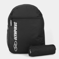 Kit Mochila Olympikus 16L + Estojo - Preto