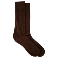 Meia Social Mash Canelada - Marrom