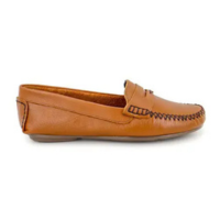 Mocassim Feminino Casual Couro Legitimo Granado - 450 - Whisky