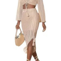 Saia Midi Croche Gatabakana