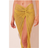 Saia Midi Girassol Croche