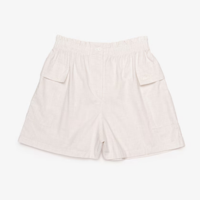 Short de Gabardine de Algodão