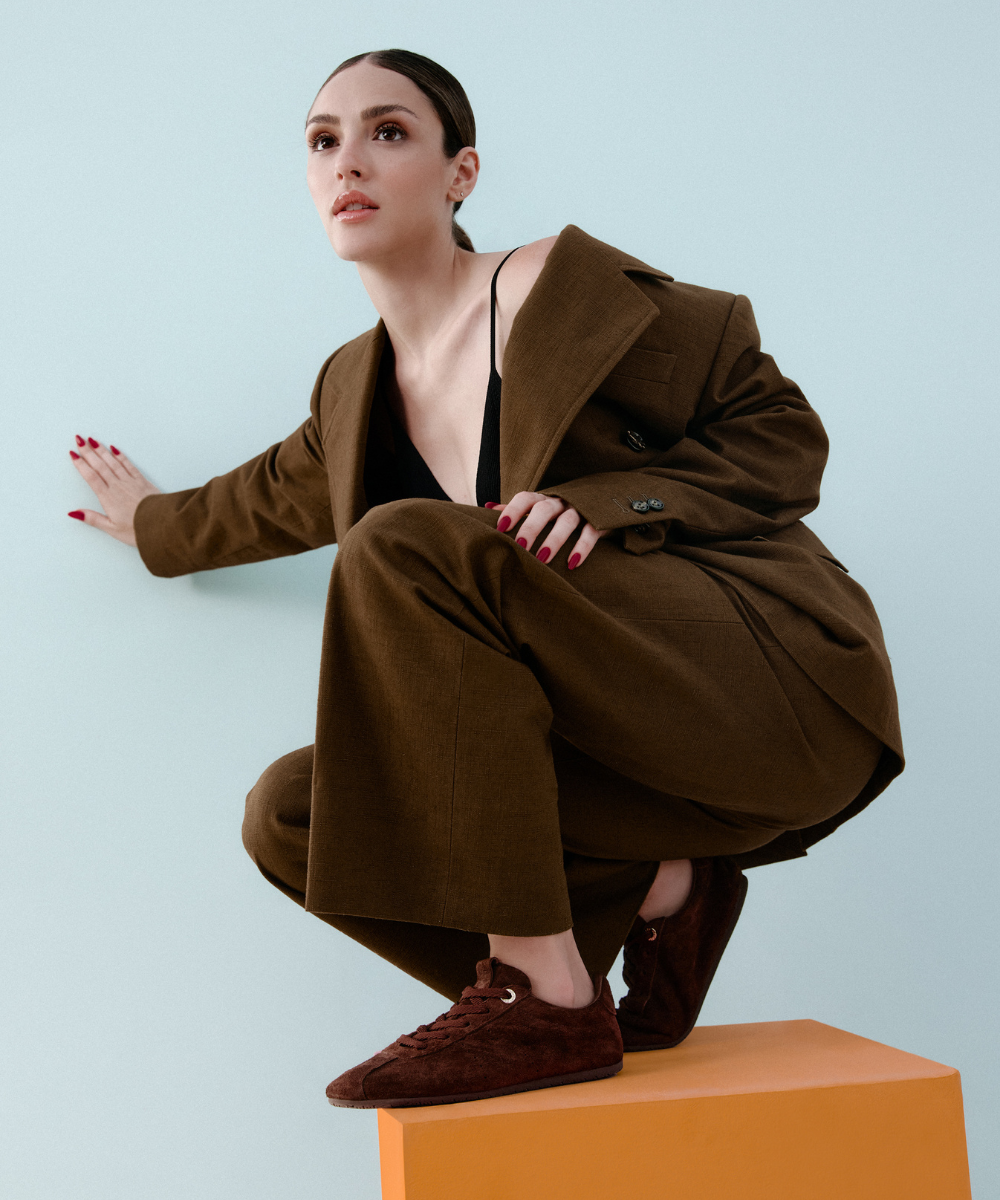 sneakers de Arezzo com Isabelle Drummond