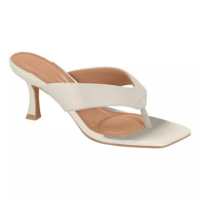 Tamanco de Dedo Feminino Vizzano Salto Fino Bico Quadrado