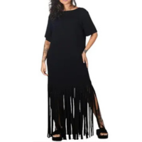 Vestido Franja Moderno - Deliriyou