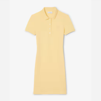 Vestido Polo Slim Fit em Mini Piqué Stretch