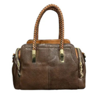 Bolsa Feminina Média de Mão Alça Ombro Transversal Lançamento Moda Reforçad