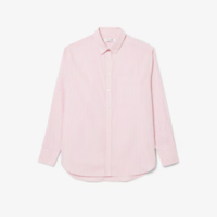 Camisa Oversize Ml Popeline Seasonal com Bolso