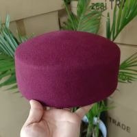 Ins blogger 100% lã flat-top fedoras chapéu feminino vintage elegante pillb