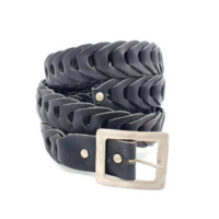 Cinto trançado couro 00002ptl